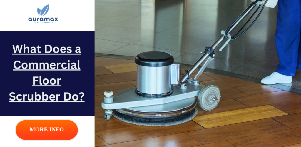 Commercial Floor Scrubber