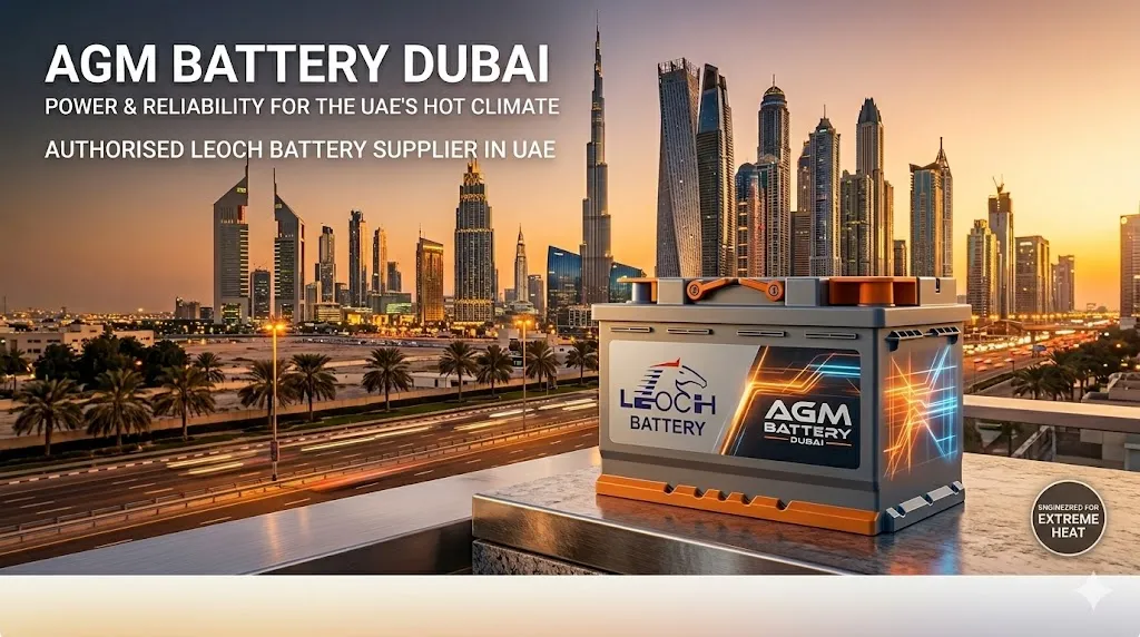 Leoch Battery Supplier in UAE| Auramax Fzc