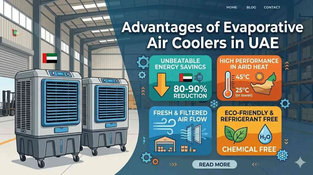 Advantages of Evaporative Air Coolers in UAE