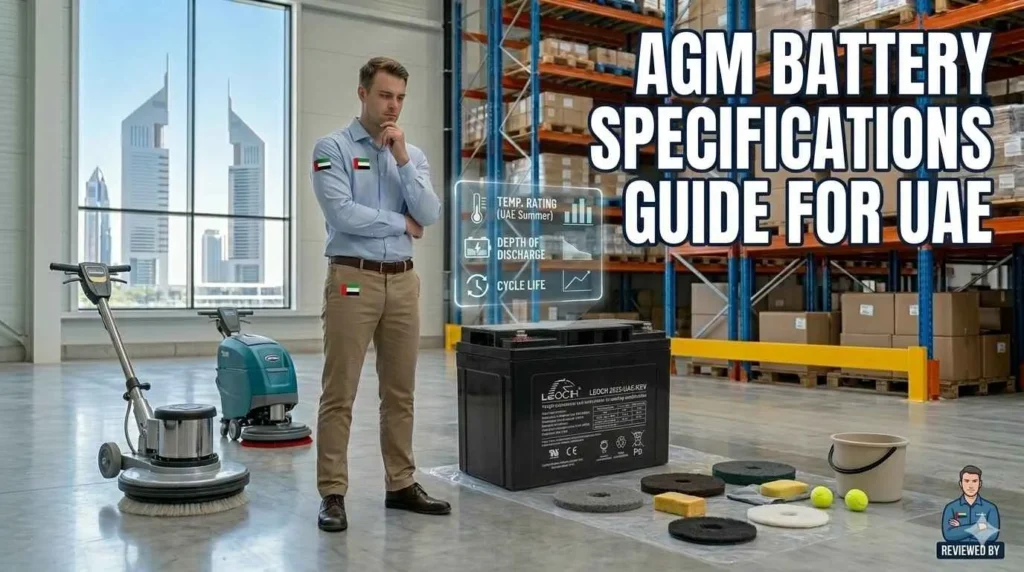 AGM Battery Specifications Guide for UAE — Understanding Voltage, Ah, Discharge Rate and Cycle Life
