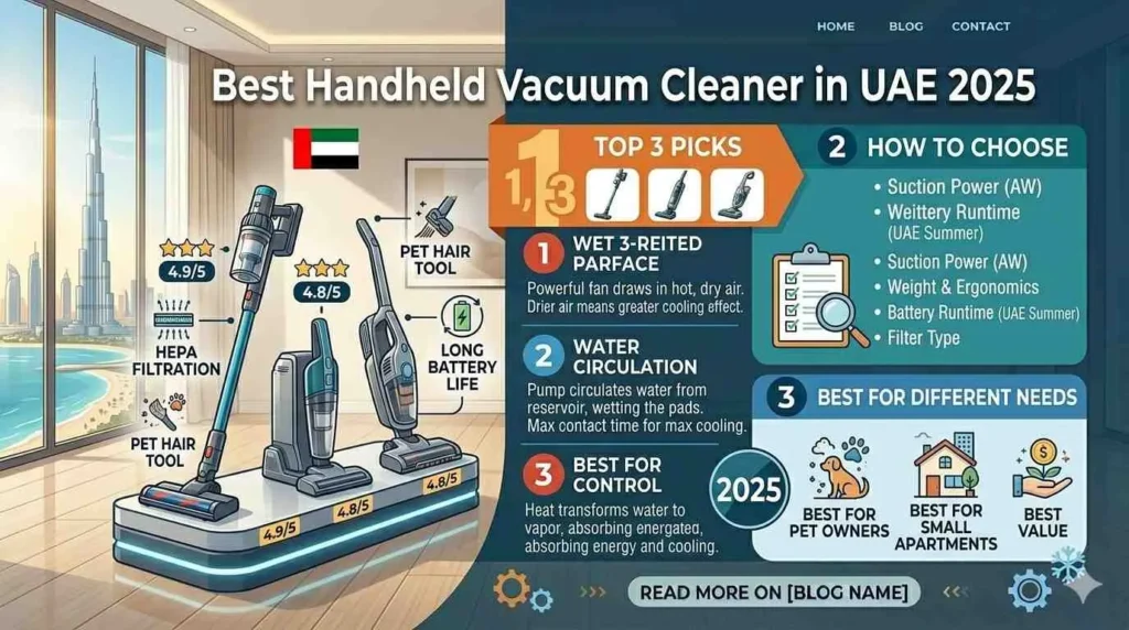 Best Handheld Vacuum Cleaner in UAE 2025 — Cordless & Lightweight Guide