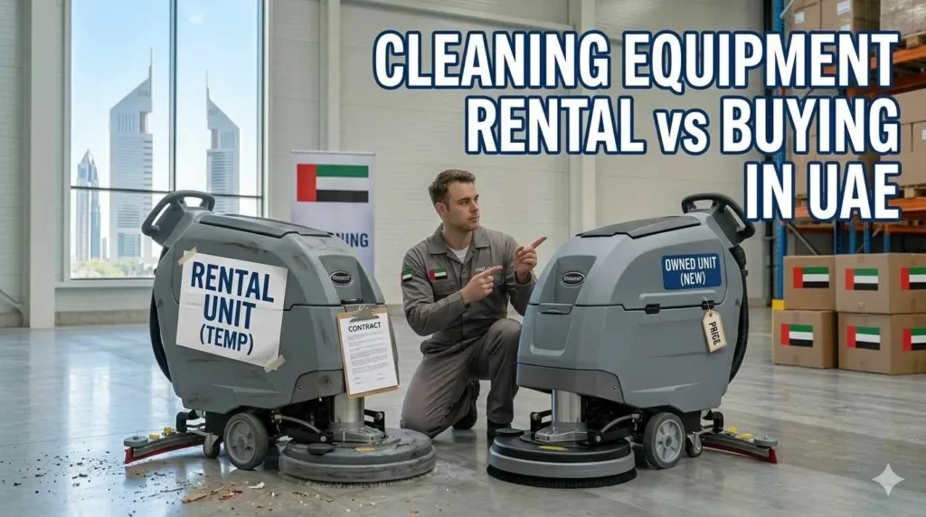 Cleaning Equipment Rental vs Buying in UAE