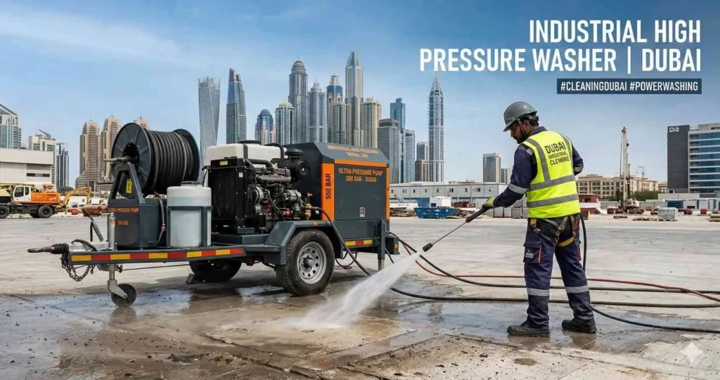 Industrial High Pressure Washer in Dubai UAE