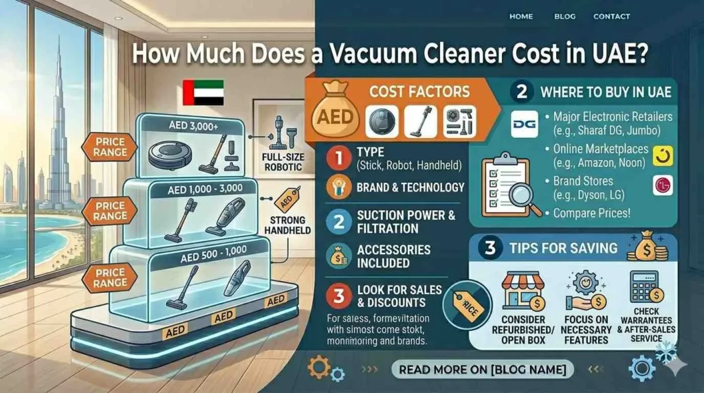 How Much Does a Vacuum Cleaner Cost in UAE