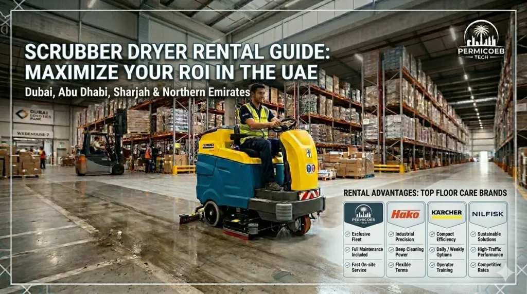 Scrubber Dryer Rental Guide for UAE