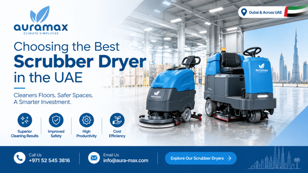 Choosing the Best Scrubber Dryer in the UAE